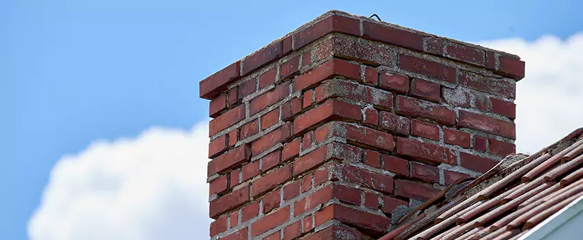 Brick Chimney Flue Installation in Lewiston, ME