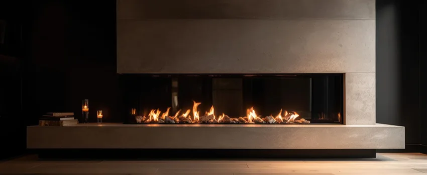 Gas Fireplace Ember Bed Design Services in Lewiston, Maine