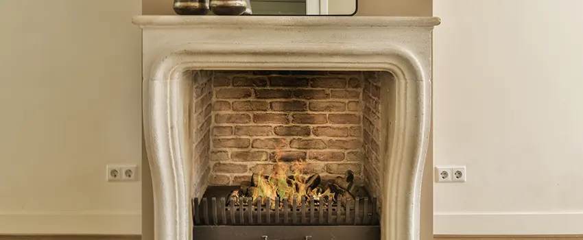 Vintage-style Fireplace Redesign in Lewiston, Maine
