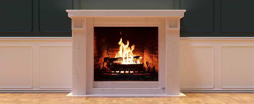 Open Flame Wood-Burning Fireplace Installation Services in Lewiston, Maine