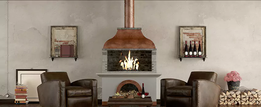 Thelin Hearth Products Providence Pellet Insert Fireplace Installation in Lewiston, ME