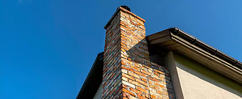 Masonry Chimney Flashing Repair in Lewiston, Maine