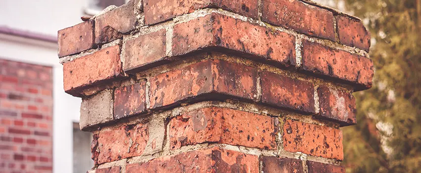 Cracked Chimney Bricks Repair Cost in Lewiston, Maine