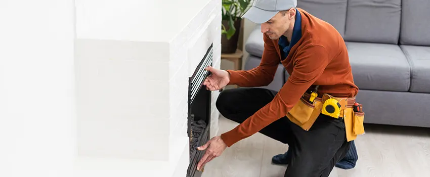 Cost of Fireplace Door Installation Service in Lewiston, Maine