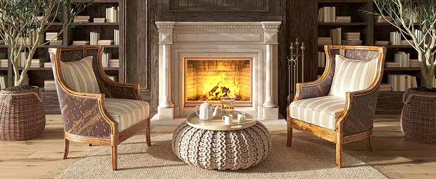 Mendota Hearth Fireplace Heat Management Inspection in Lewiston, ME
