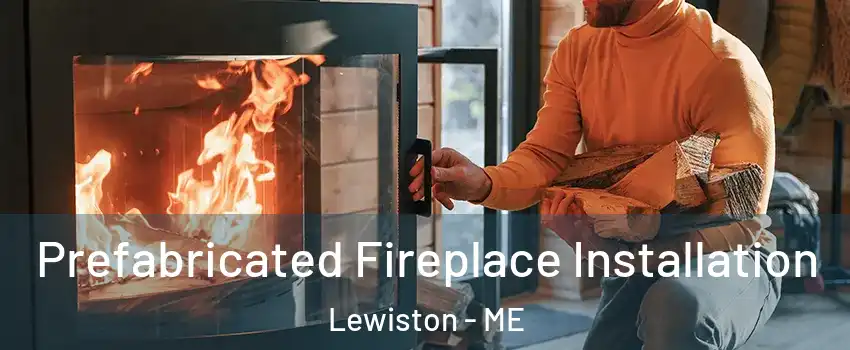  Prefabricated Fireplace Installation Lewiston - ME